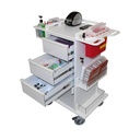 Medical Phlebotomy Pro Cart,  32 3/8" Width X 43 1/8" Height X 20 1/4" Depth