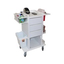 Medical Phlebotomy Pro Cart,  32 3/8" Width X 43 1/8" Height X 20 1/4" Depth
