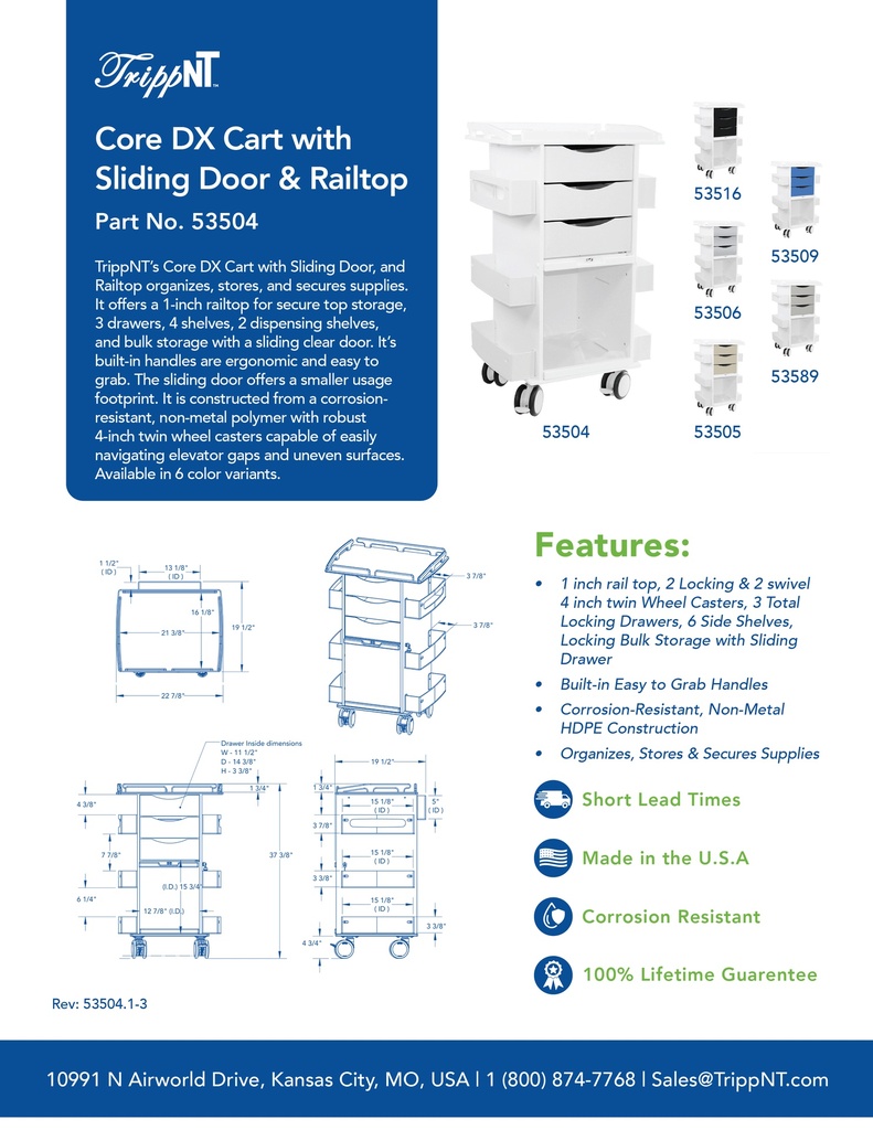 Core DX Silver Sliding Door & Railtop