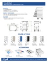 Core 6D Cart with Almond Beige Drawers