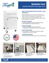Bedside Cart Sales Sheet Front