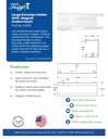 Large Kimwipe Holder, Magnet Undermount