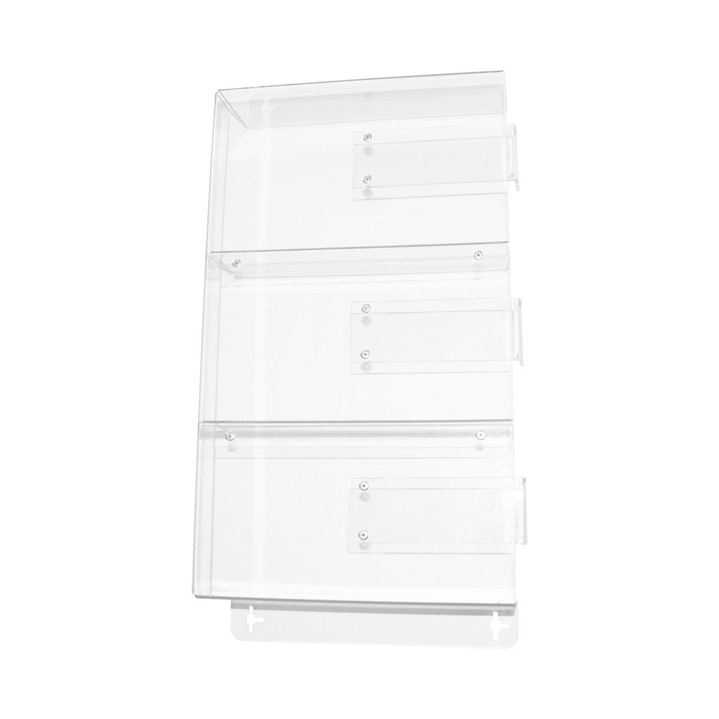 Triple Glove Box Door Mounted