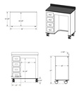 Mobile Cath Lab Desk