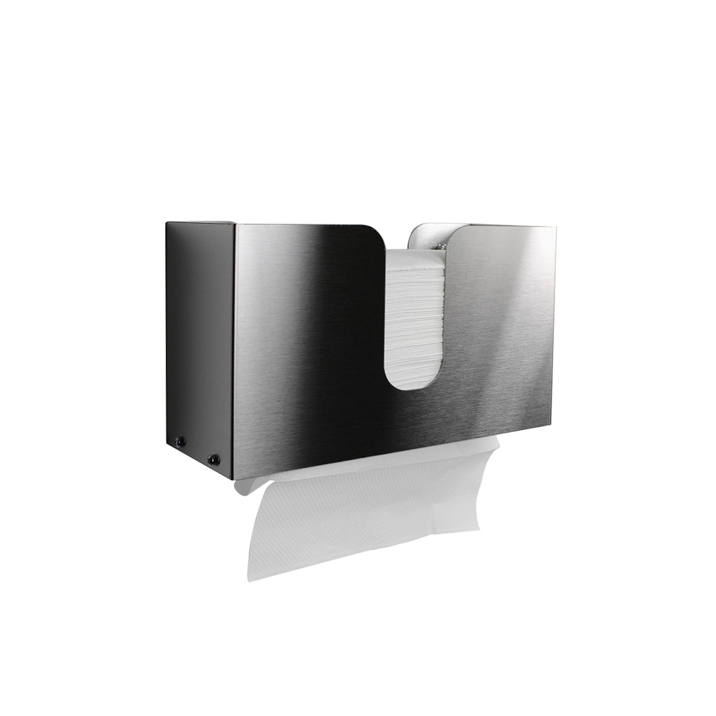 Stainless Steel Dual Dispensing Paper Towel Holder