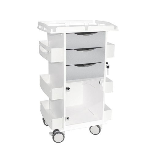 Core DX with Hinged Door & Railtop, Global Blue | TrippNT