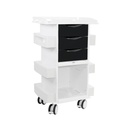 Core DX Cart Sliding Door & Railtop, Black