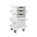 Core DX Gray Drawers, Clear Sliding Door & Railtop