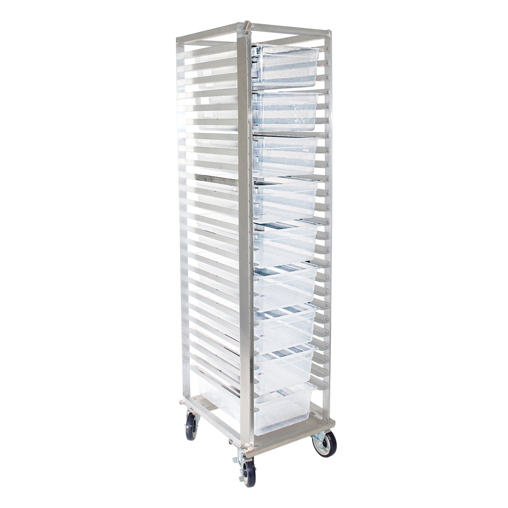 LabFlow Storage Rack with 6" Polycarb Trays