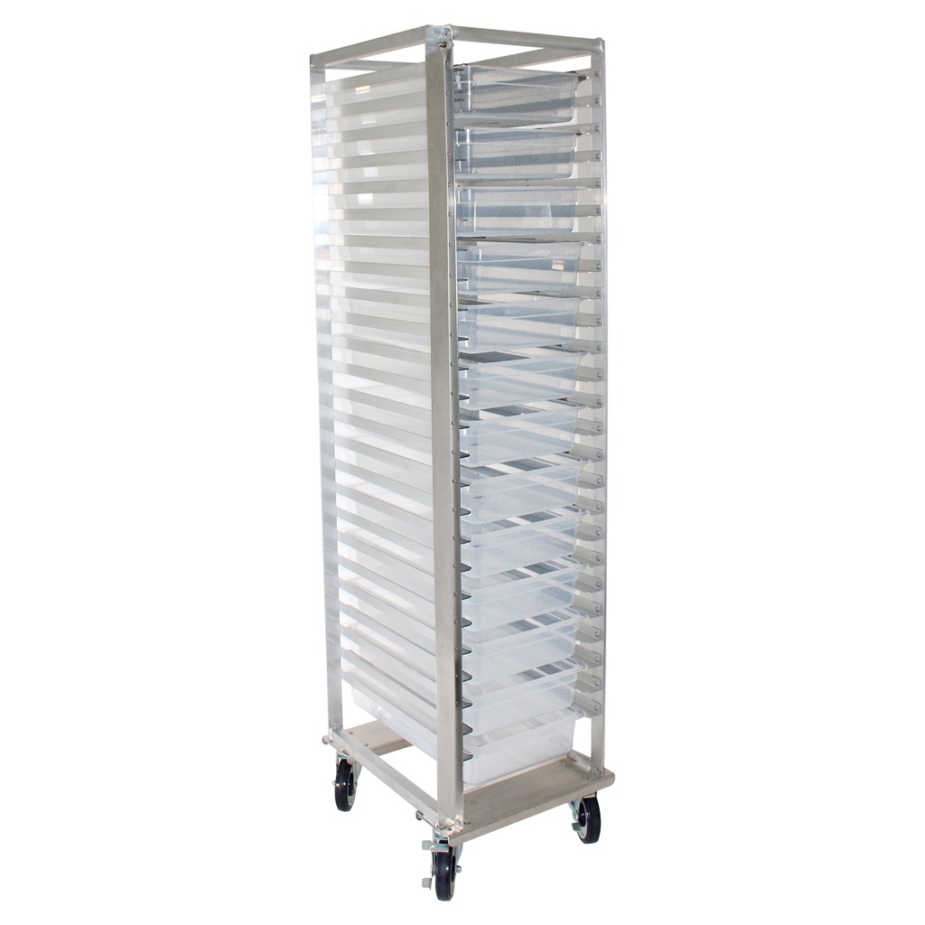LabFlow Storage Rack with 4" Polycarb Trays