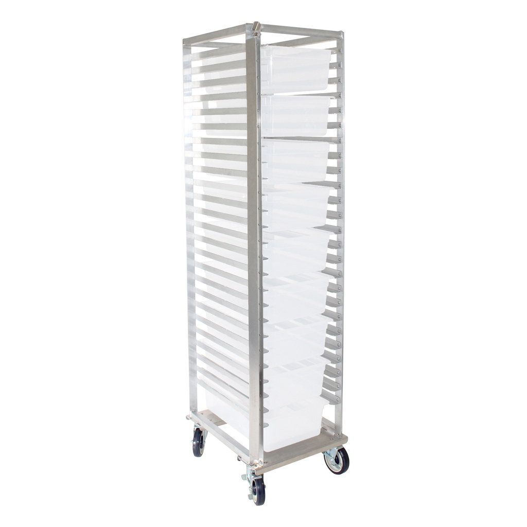 LabFlow Storage Rack with 6" Polypro Trays