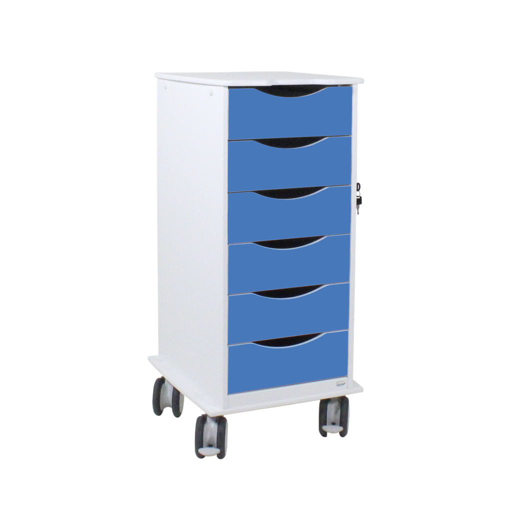 Core SP 6 Drawer with Blue Drawers