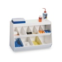 Lab Storage Shelf with 10 Bins