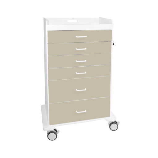 [51078] Procedure Cart, Almond Beige