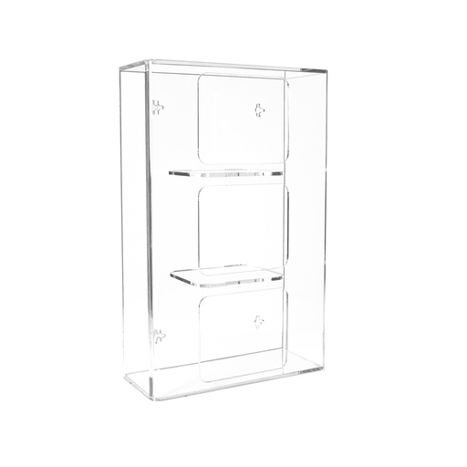 [50826] Triple Side Loading Glove Box Holder