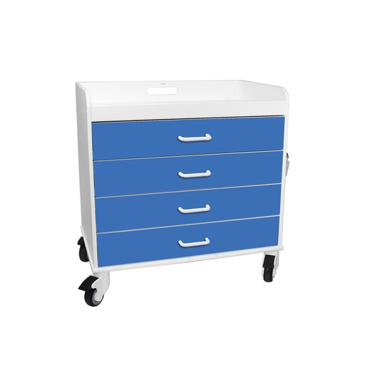 [51131] Extra Wide Compact Cart, Global Blue