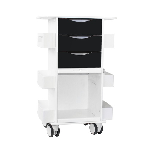 [53382] Core DX Cart with Sliding Door, Black